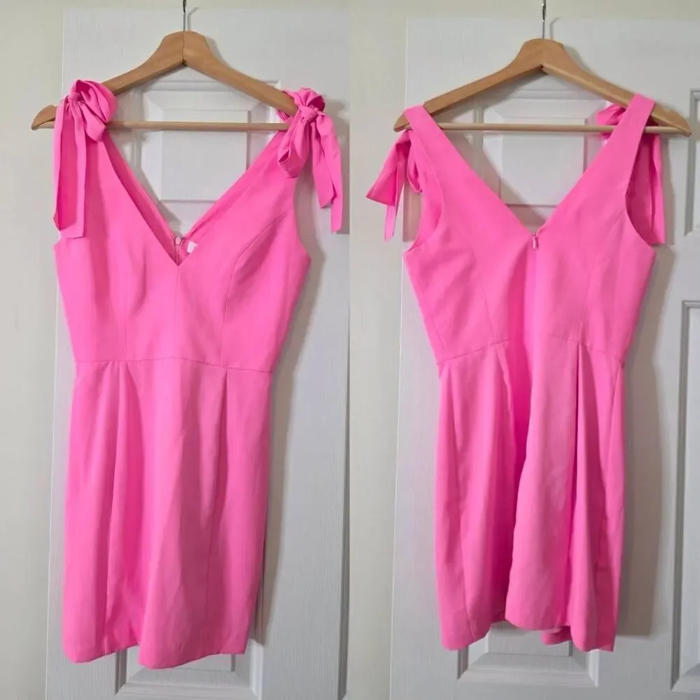 Amanda Uprichard Allora Dress, Pink XS $202
